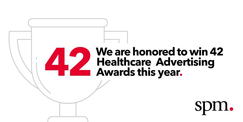 Big Wins for SPM in the 37th Annual Healthcare Advertising Awards | SPM Marketing & Communications