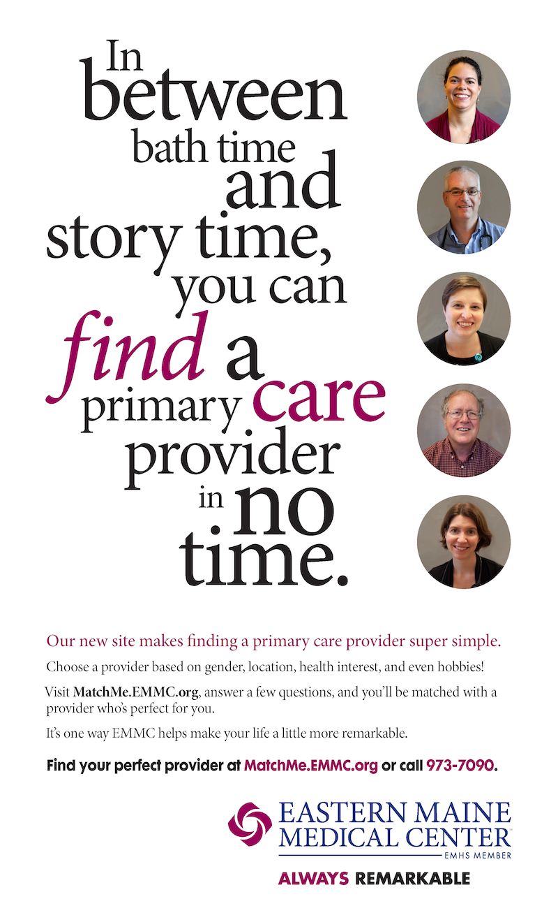 Eastern Maine Medical Center Primary Care Print Ad